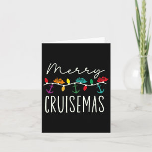 Tarjeta Navidades de crucero navideño navidad pijamas holi