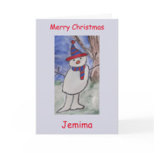 Navidades de Cute Snowman