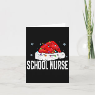 Tarjeta Navidades de Enfermeras Escolares Grupo de Matanza