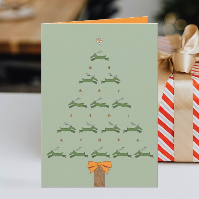 TARJETA NAVIDADES DE FLYING REINDEER (Subido por el creador)
