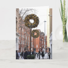 Tarjeta Navidades de fotografía del Reino Unido de Londres