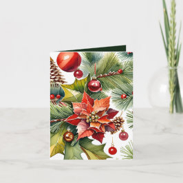 Tarjeta Navidades de fotografía y datos de la posología y