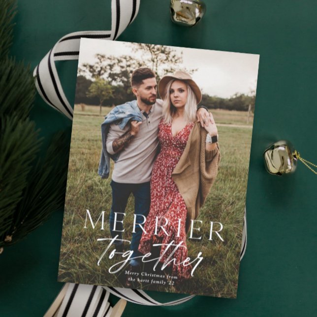 Tarjeta Navidades de fotos de jornadas de jornadas más jus (Subido por el creador)
