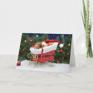 Tarjeta Navidades de Gerbil