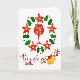 Tarjeta Navidades de Gin-gle Bells