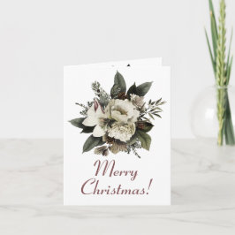Tarjeta Navidades de invierno de Florals
