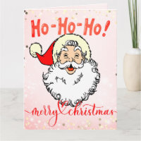 Navidades de la cara sonrientes de Pink Vintage Jo