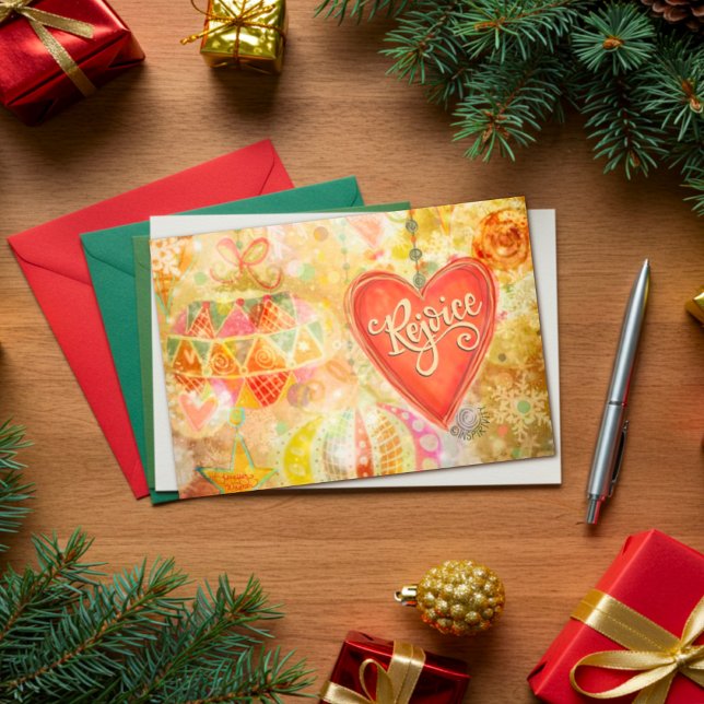 Tarjeta Navidades de la Inespiritualidad de los Ornamentos (Subido por el creador)