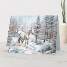 Navidades de la selva de nieve del invierno del ca