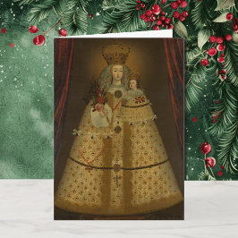 Tarjeta Navidades de la Señora de Guapulo sellan el campeo