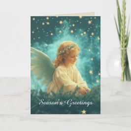 Tarjeta Navidades de Little Angel