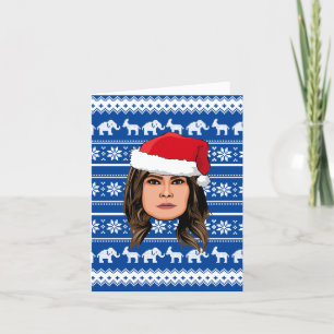 Tarjeta NAVIDADES de MELANIA TRUMP