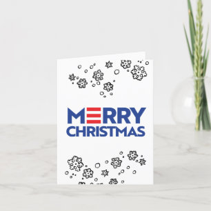Tarjeta NAVIDADES de MERRY (Biden Harris)
