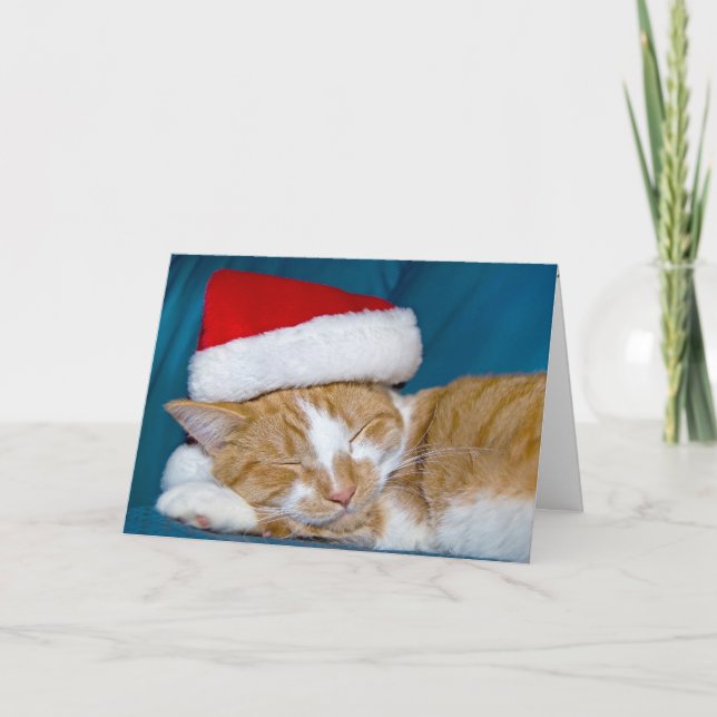 Tarjeta Navidades de mesa de oro (Anverso)