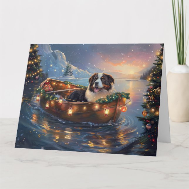 Tarjeta Navidades de montaña de Berna (Anverso)