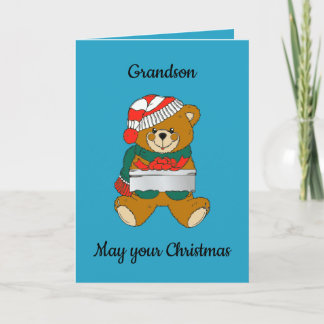 Tarjeta Navidades de nietos