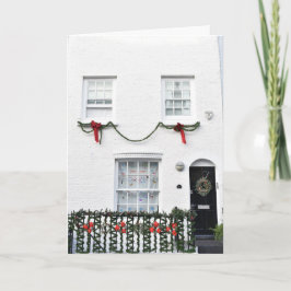 Tarjeta Navidades de Notting Hill London Fotografía del Re