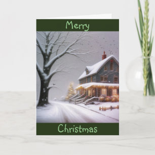 Tarjeta Navidades de país