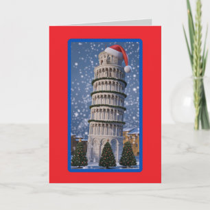Tarjeta Navidades de Pisa