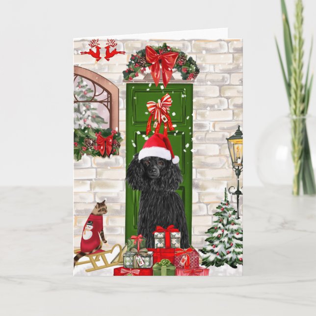 Tarjeta Navidades de podle (Anverso)