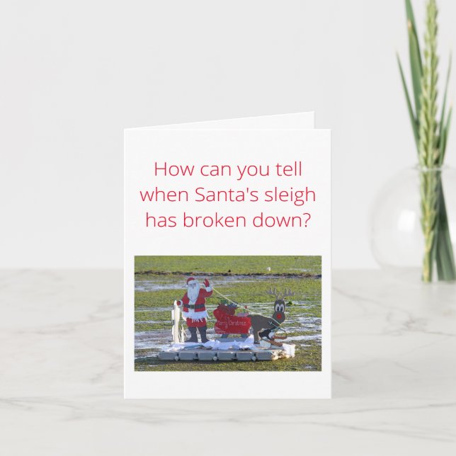 Tarjeta Navidades de Santa María (Anverso)