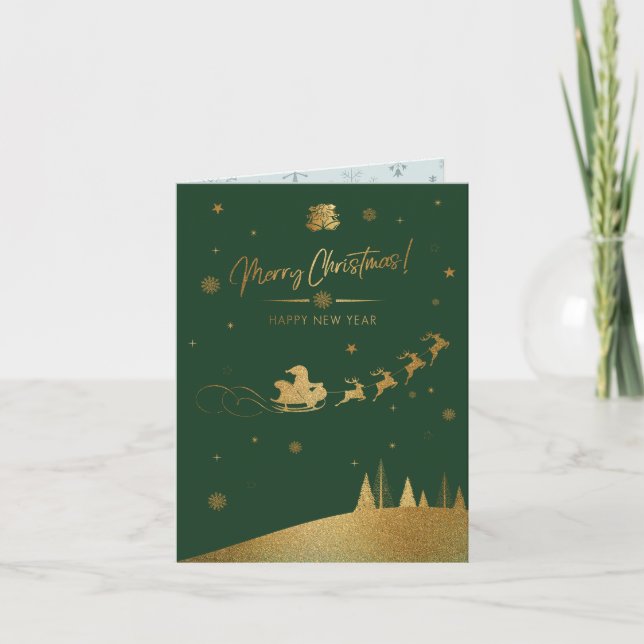 Tarjeta Navidades de Santa Sofía de Oro (Anverso)