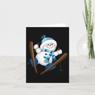 Tarjeta Navidades de Snowboard de Snowboard