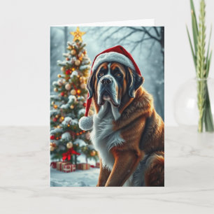 Tarjeta Navidades de St Bernard