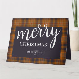 Tarjeta Navidades de Sweet Plaid