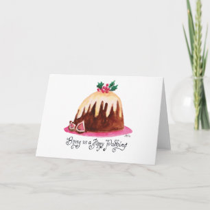 Tarjeta Navidades de The Hand Lettered Victorian Figgy Pud