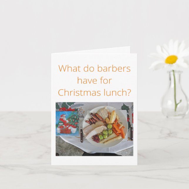 Tarjeta Navidades de Turquía (Planta pequeña)