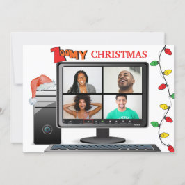 Tarjeta Navidades de Zoomy llaman a conferencia de sátira