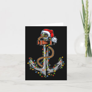 Tarjeta Navidades del Anclaje Vela de Santa Boating