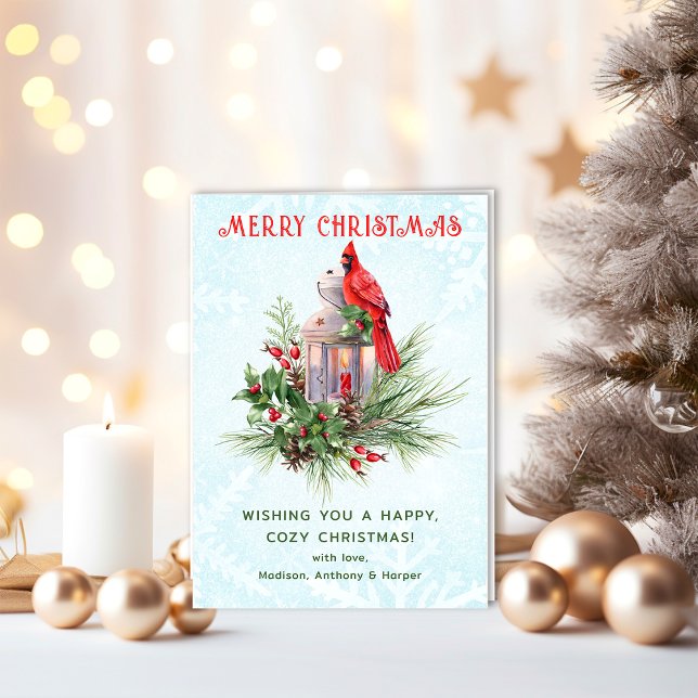 Tarjeta Navidades del Cardenal Rojo (Subido por el creador)