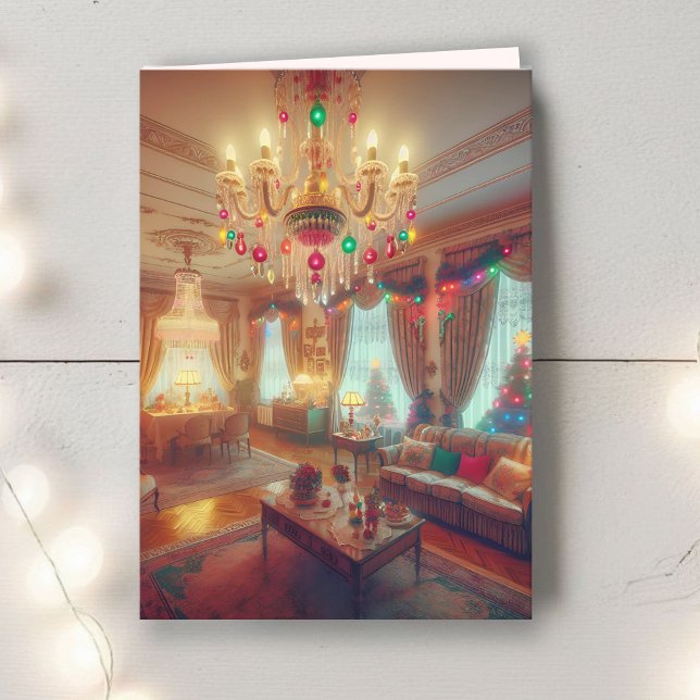 Tarjeta Navidades del Cottage Kitsch Holiday Room (Subido por el creador)