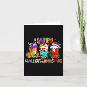 Tarjeta Navidades del Día de Acción de Gracias de Hallowee
