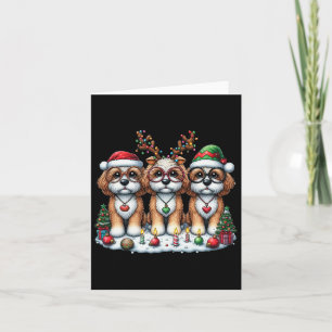 Tarjeta Navidades del Elf Apoo del reno de Santa Cura