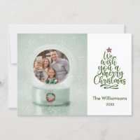 Navidades del Globe de la nieve de Feliz Navidad