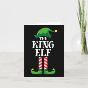 Tarjeta Navidades del grupo familiar King Elf Mating Pyj F