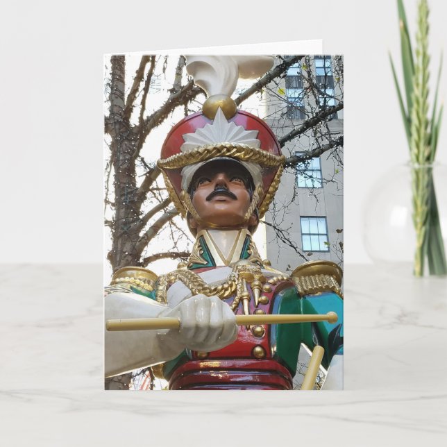 Tarjeta Navidades del Rockefeller Center - Solider de jugu (Anverso)
