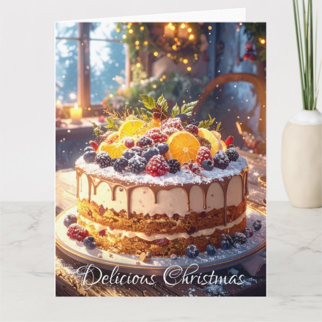 TARJETA NAVIDADES DELICIOSOS (Anverso)