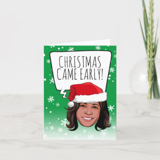 Tarjeta Navidades divertidos de Kamala: Los Navidades lleg