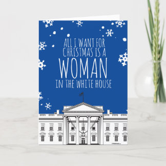 Tarjeta Navidades divertidos de Kamala: Todo lo que quiero