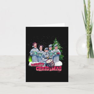 Tarjeta Navidades divertidos de la guerra civil
