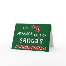 Navidades divertidos de Santa Claus Holiday Hotlin
