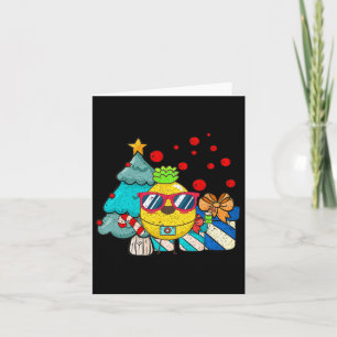 Tarjeta Navidades divertidos de verano de Hawái Sungles Pi