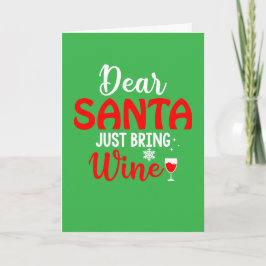 Tarjeta Navidades divertidos diciendo