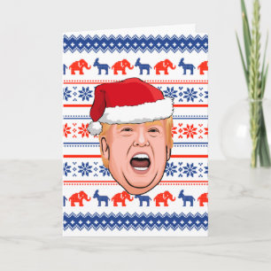 Tarjeta Navidades DONALD TRUMP