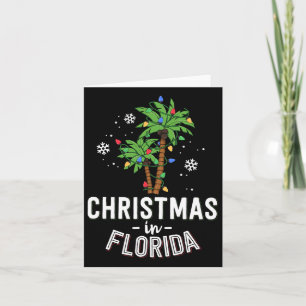 Tarjeta Navidades En Florida Decoran A La Familia De Las P