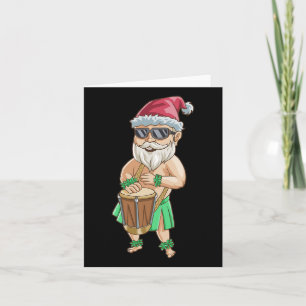 Tarjeta Navidades En Julio Con Una Cita Divertida En Santa